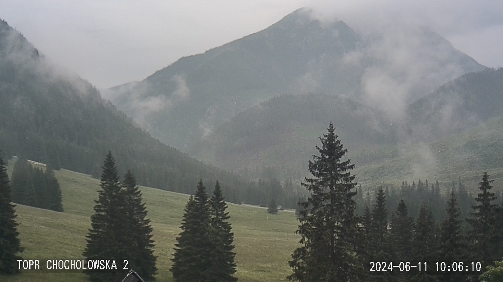 Warunki w Tatrach Dolina Chochołowska