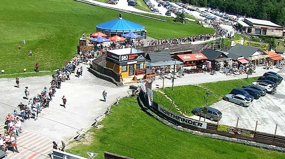 Tłumy w Tatrach Słowackich