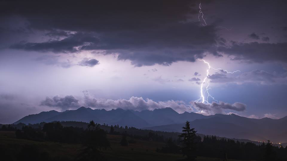 burza w Tatrach