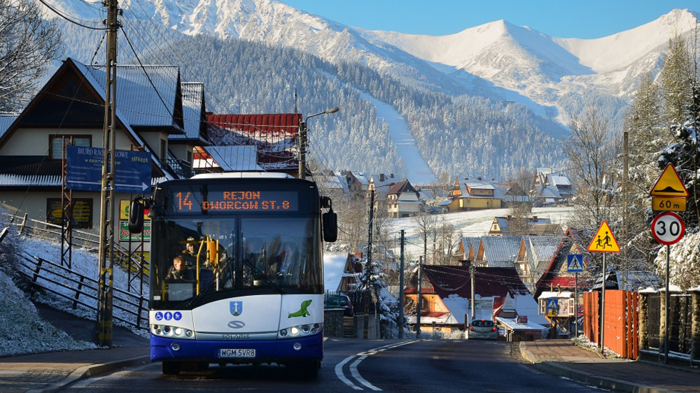 autobusy w Zakopanem