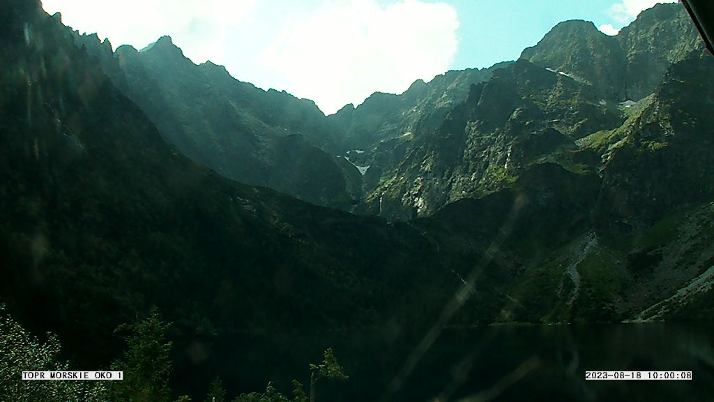 Warunki w Tatrach Morskie Oko