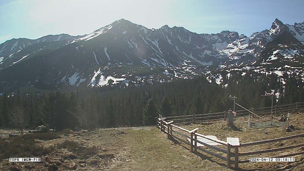 Warunki w Tatrach Hala Gąsienicowa