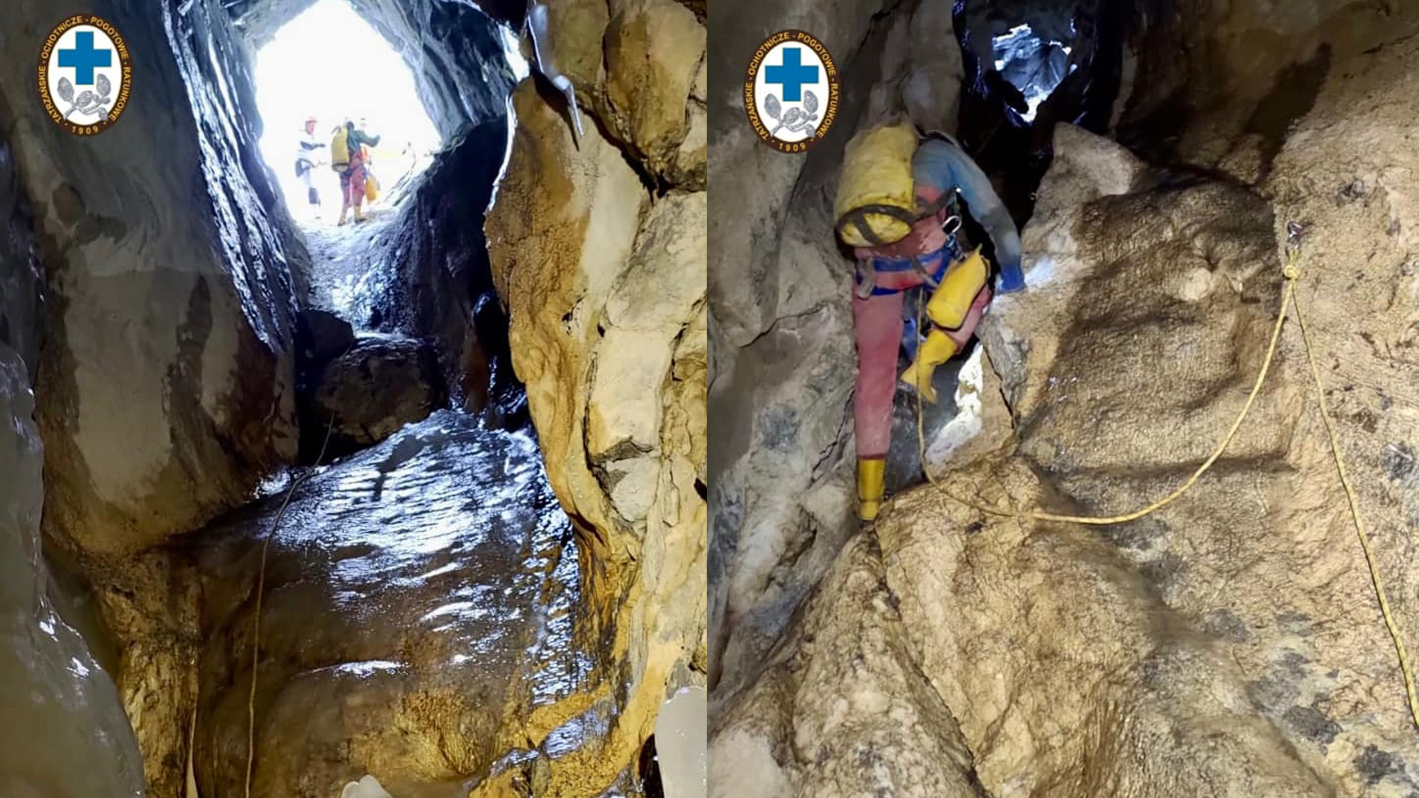 Akcja ratunkowa w jaskini