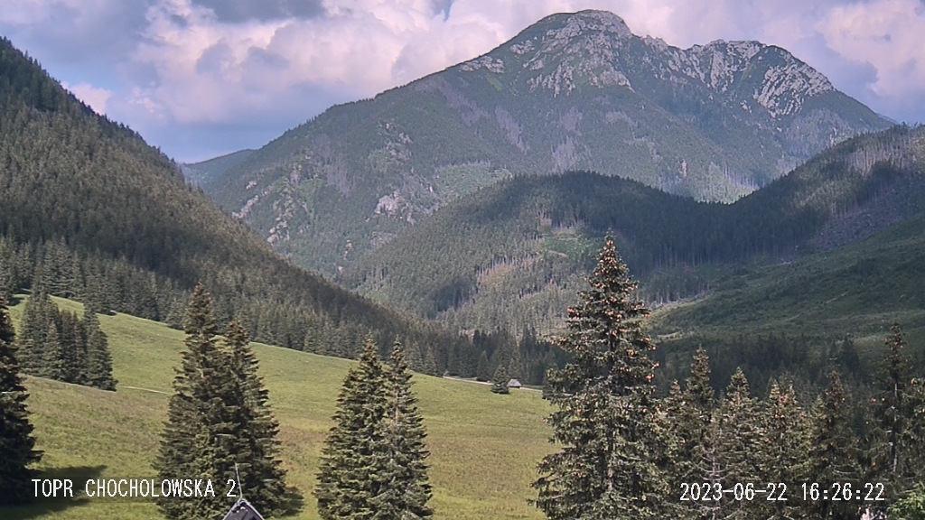 Warunki w Tatrach Dolina Chochołowska
