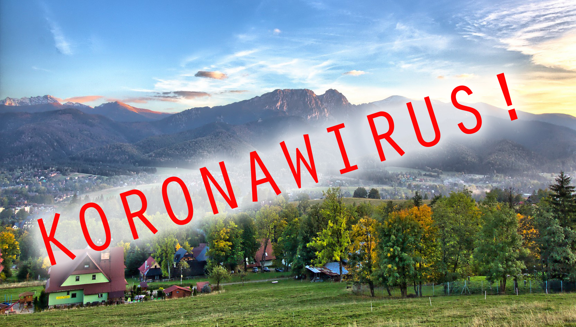 Koronawirus w Tatrach