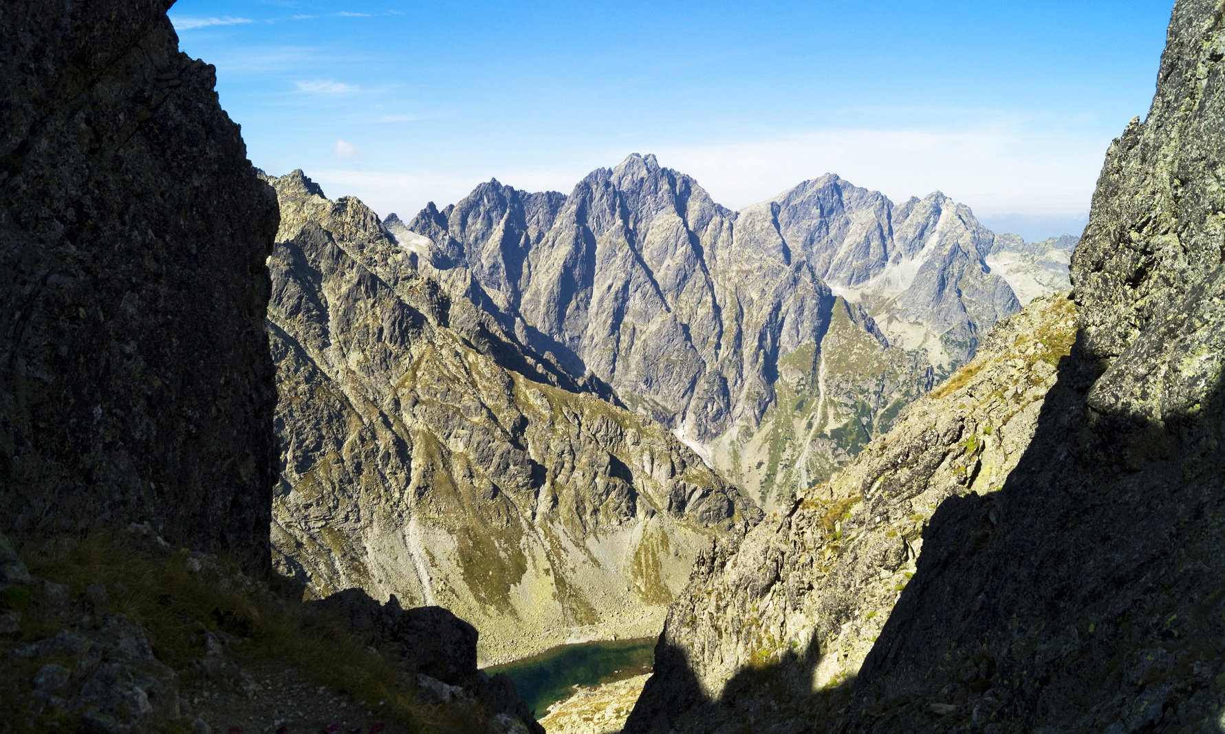Przełęcz Rohatka w słowackich Tatrach